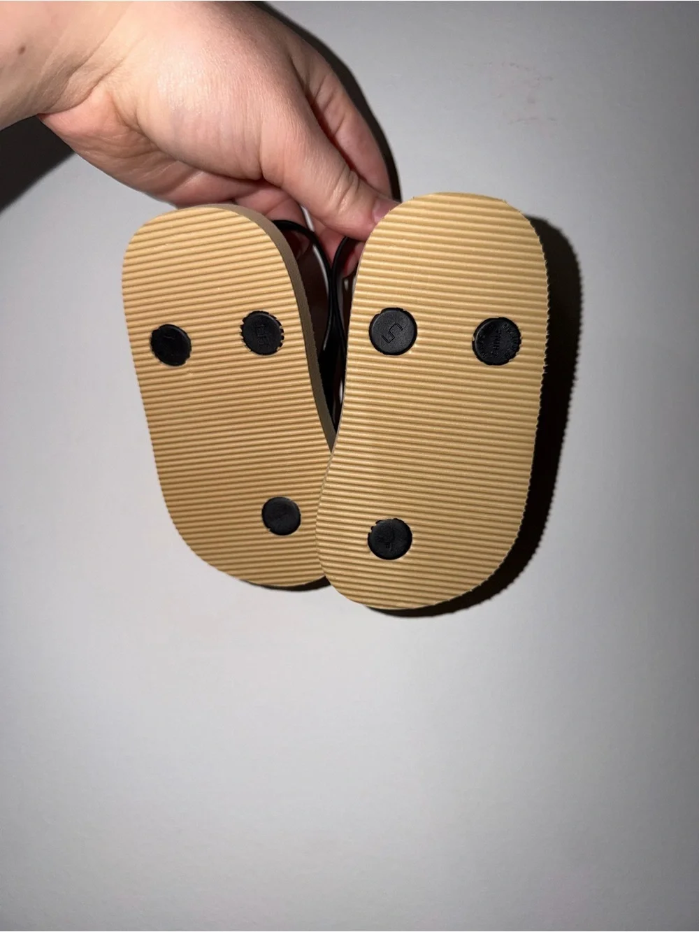 Old Navy Leopard Print Tan and Black Slingback Sandals for Kids